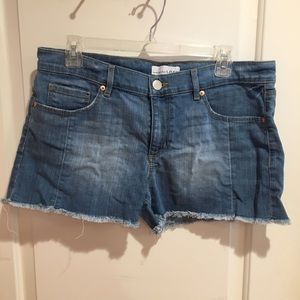 Loft cutoff shorts